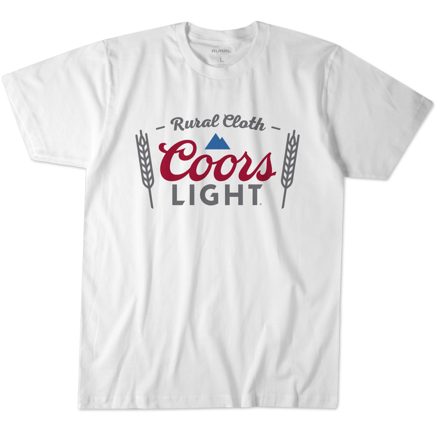 Tee Luv Coors Light Rockies T-Shirt - Black Small, Men's