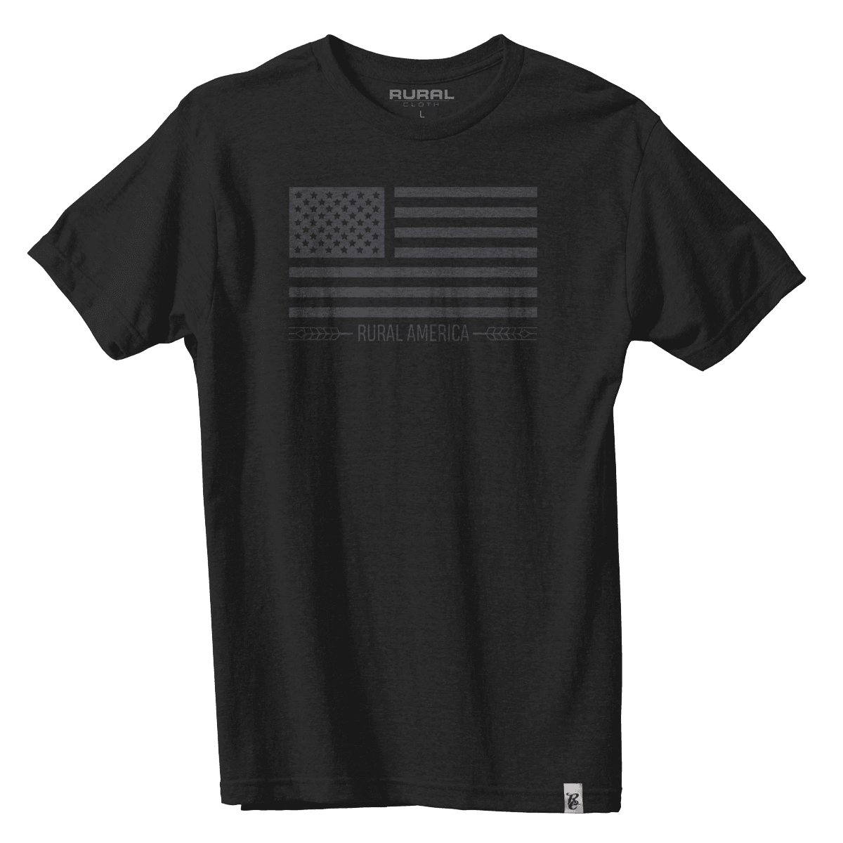 Black Out Flag Tee – Rural Cloth