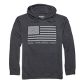 Black Out Flag Pullover-Heather Black