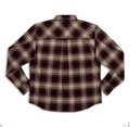 Foreman Stretch Flannel | Red & Tan