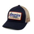 We Grow Beer Hat-Navy with Banquet Patch