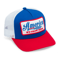 We Grow Beer Hat-Red, White and Blue