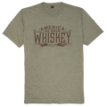 We Grow Whiskey Tee-Military Green Frost